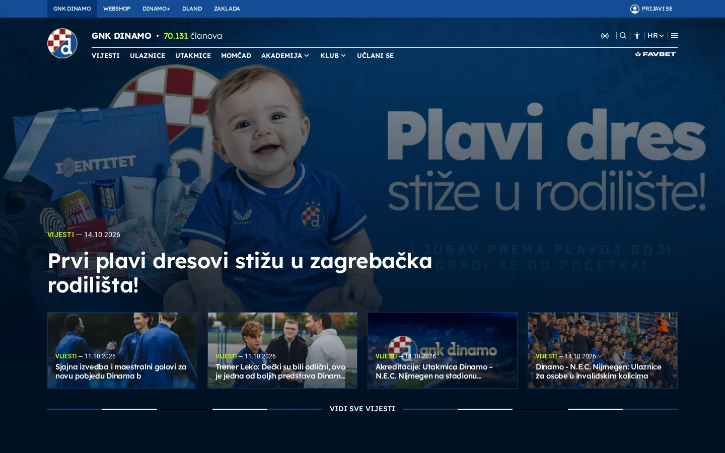 Naslovnica gnkdinamo.hr